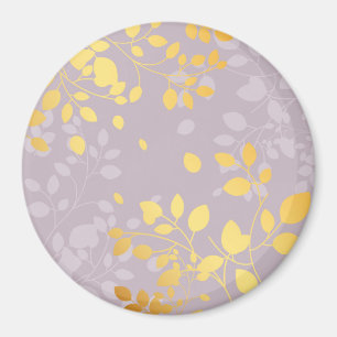Golden Leaves 9 Magneet
