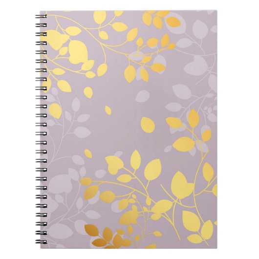 Golden Leaves 9 Notitieboek (Voorkant)