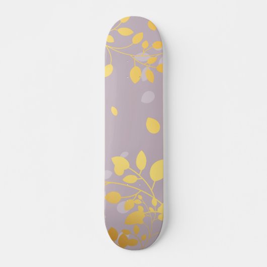 Golden Leaves 9 Persoonlijk Skateboard (Voorkant)