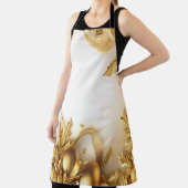 Golden Leaves Christmas Holiday Schort (Insitu)