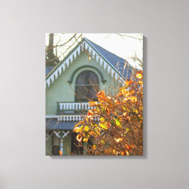 Golden Leaves en Gingerbrood - Martha's wijntuin Canvas Afdruk