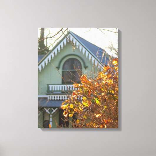 Golden Leaves en Gingerbrood - Martha's wijntuin Canvas Afdruk (Voorkant)