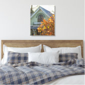 Golden Leaves en Gingerbrood - Martha's wijntuin Canvas Afdruk (Insitu (Slaapkamer))