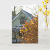 Golden Leaves en Gingerbrood - Martha's wijntuin Kaart (Gele Bloem)