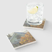 Golden Leaves en Gingerbrood - Martha's wijntuin Stenen Onderzetter (Zijkant)