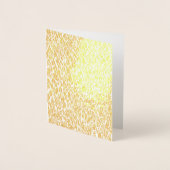 Golden Leaves Folie Kaarten (Voorkant)
