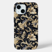 Golden Leaves Pattern Case-Mate iPhone Case (Achterkant)