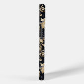 Golden Leaves Pattern Case-Mate iPhone Case (Achterkant / Rechts)