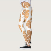 Golden Leaves Pattern Leggings (Links)