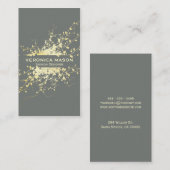 Golden Leaves Visitekaartje (Voorkant / Achterkant)
