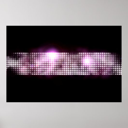 Golden lederen stoffering, een klap poster (Voorkant)
