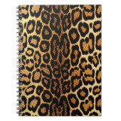 Golden Leopard Chic 🐆 Notitieboek (Voorkant)
