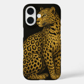 Golden Leopard Elegance – Luxe koninklijke iPhone  Case-Mate iPhone Case (Achterkant)