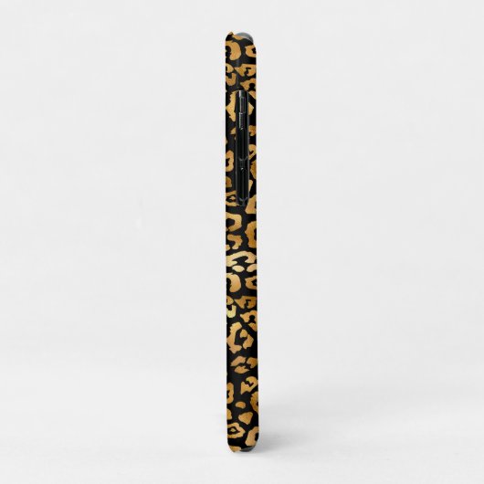 Golden Leopard Pattern Classy en elegant Case-Mate iPhone Case (Achterkant/links)