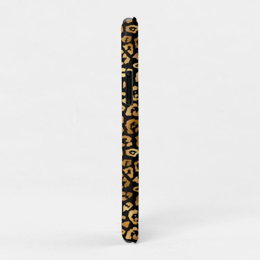 Golden Leopard Pattern Classy en elegant Case-Mate iPhone Case (Achterkant/rechts)