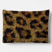 Golden Leopard Pattern Etui (Voorkant)