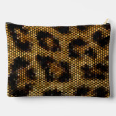 Golden Leopard Pattern Etui (Achterkant)