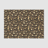 Golden Leopard Pattern Tissuepapier (Voorkant)
