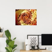 Golden Leopard - Poster (Thuiskantoor)