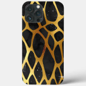 Golden Leopard Print Case-Mate iPhone Case (Achterkant)