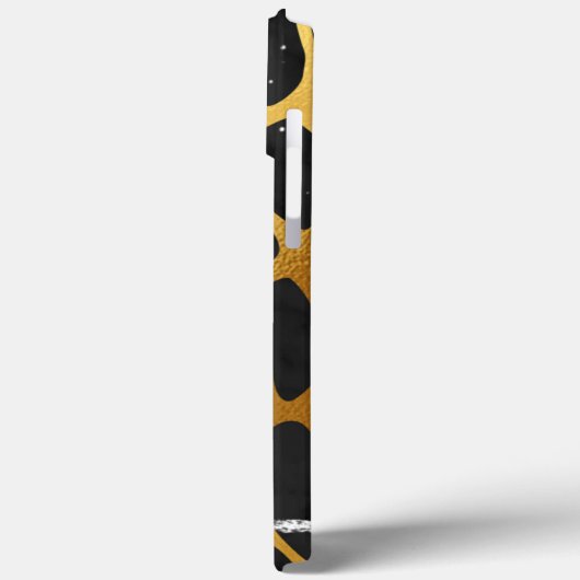 Golden Leopard Print Case-Mate iPhone Case (Achterkant / Links)