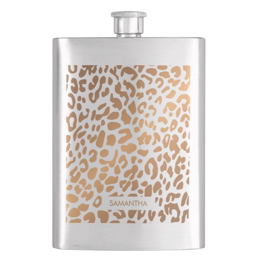 Golden Leopard Print Flacon (Voorkant)