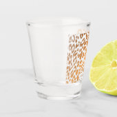 Golden Leopard Print Shot Glas (Links)