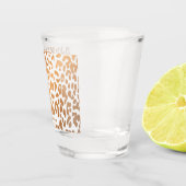 Golden Leopard Print Shot Glas (Rechts)