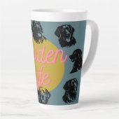 Golden Life Golden Retriever Latte Mok Cup Hond (Rechterhoek)