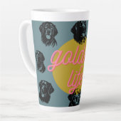 Golden Life Golden Retriever Latte Mok Cup Hond (Linkerhoek)