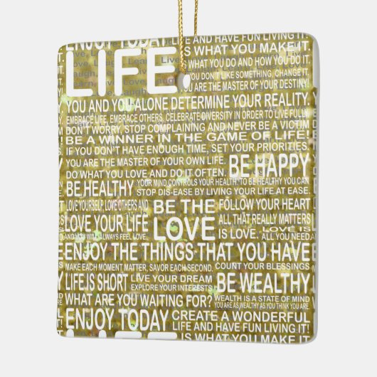 Golden Life Ornament (Links)