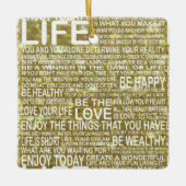 Golden Life Ornament (Voorkant)