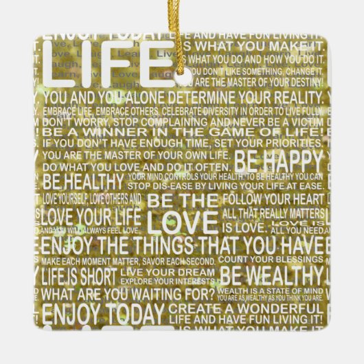 Golden Life Ornament (Voorkant)