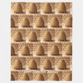 "Golden Light Design" Fleece Deken (Voorkant)