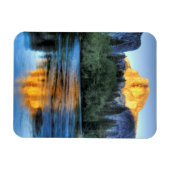 Golden Light op Half Dome Magneet (Horizontaal)