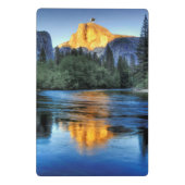 Golden Light op Half Dome Mini Klembord (Achterkant)