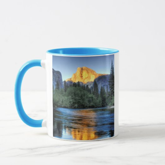 Golden Light op Half Dome Mok (Links)