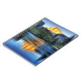 Golden Light op Half Dome Notitieboek (Linkerzijde)