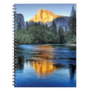 Golden Light op Half Dome Notitieboek