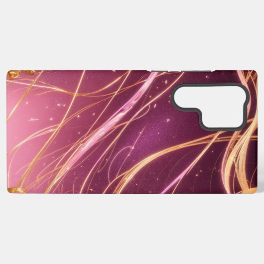 Golden Light Stream Phone Case Samsung Galaxy Hoesje (Achterkant horizontaal)
