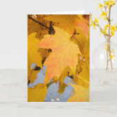 Golden Light-Wenskaart Kaart (Gele Bloem)