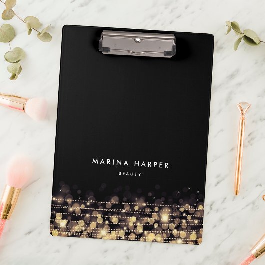 Golden Lights - Gepersonaliseerd Klembord