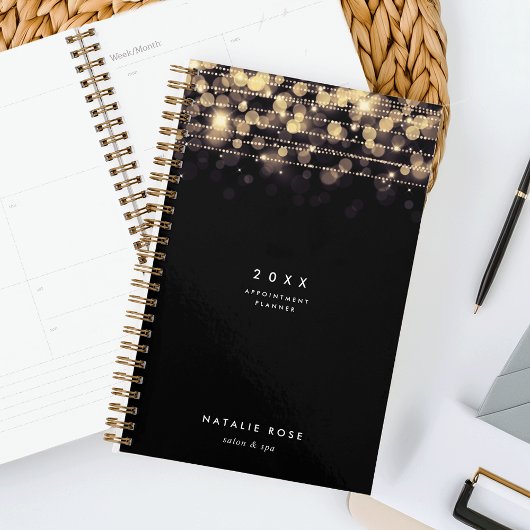 Golden Lights - Gepersonaliseerd Planner