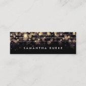 Golden Lights Mini Visitekaartje (Voorkant)