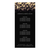 Golden Lights | Prijzen of diensten Reclamekaart (Voorkant)