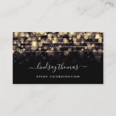 Golden Lights Visitekaartje (Voorkant)