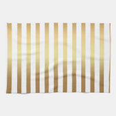 Golden lijnen van elegantie theedoek (Horizontaal)