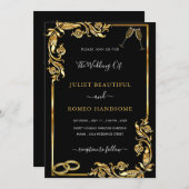 Golden Lijst Black Weddenschap - Uw kleur (Voorkant / Achterkant)