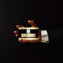 Golden Lijst Mode Boutique Shop Black QRCODE