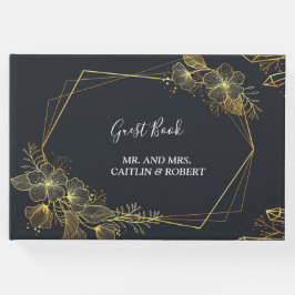 Golden Lijst Navy terug Gastenboek